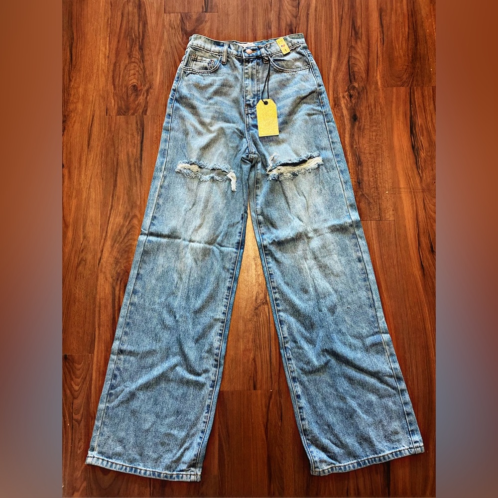 High rise flare Jean